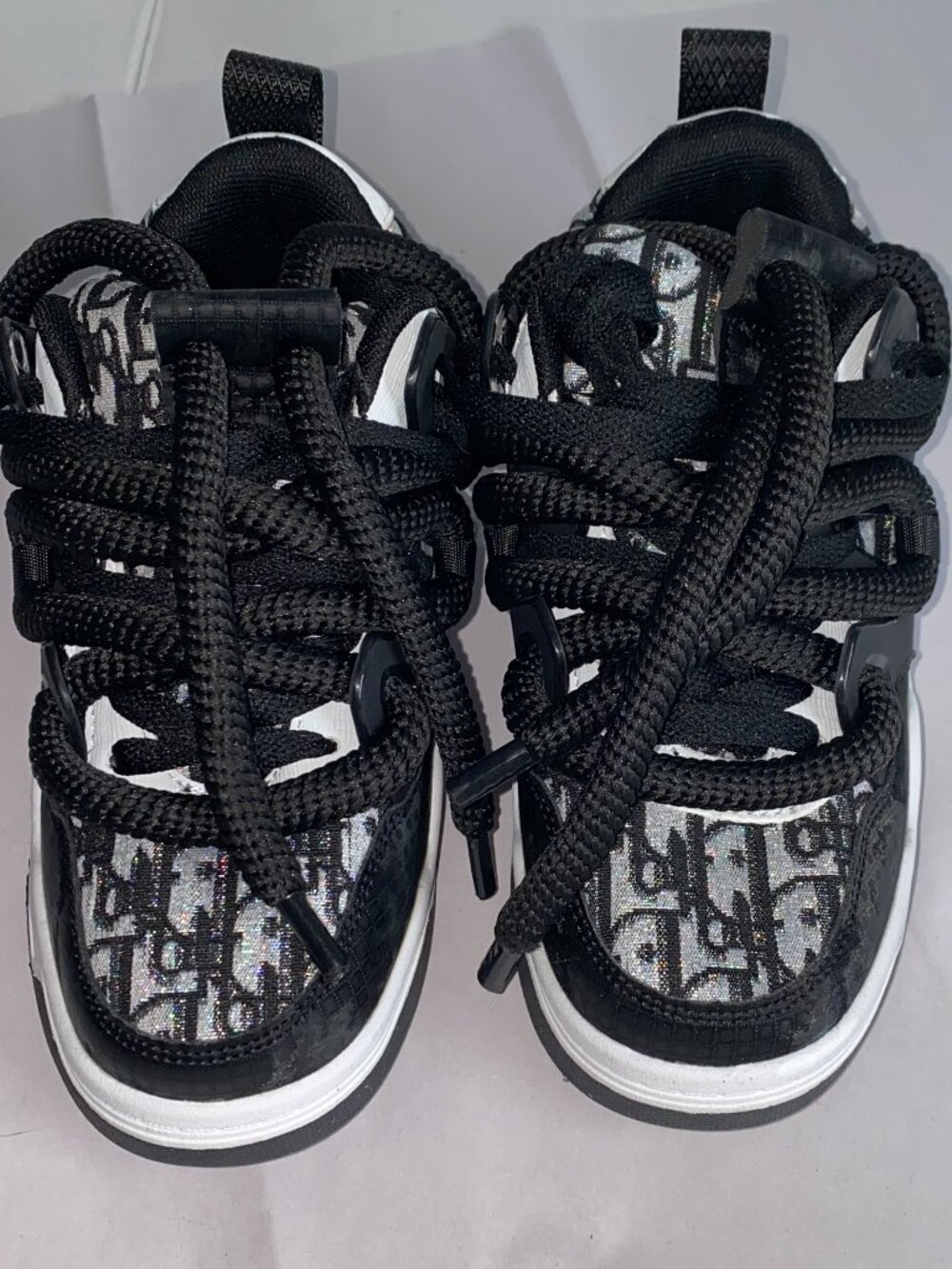 Black and White Sneakers